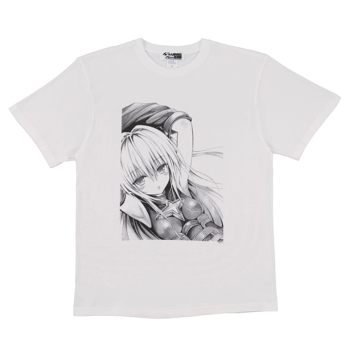 To LOVEる 15周年記念 原画展 凱旋 ビッグTシャツ XL 原画展 To LOVEる 15周年記念 原画展 ビッグTシャツ XL ヤミ 金色の闇