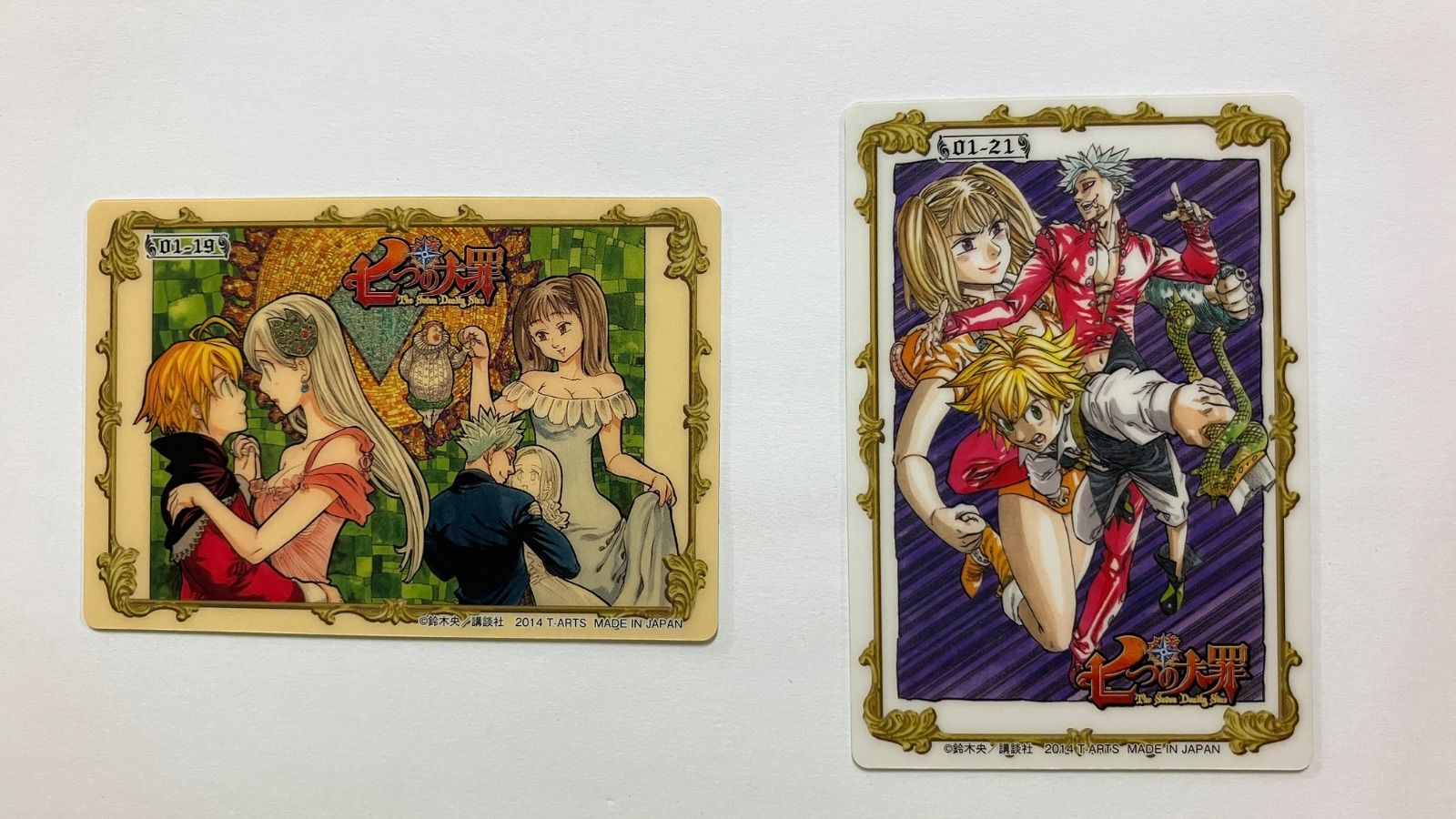 七つの大罪 カードセレクション クリアカード 10種12枚セット - メルカリ