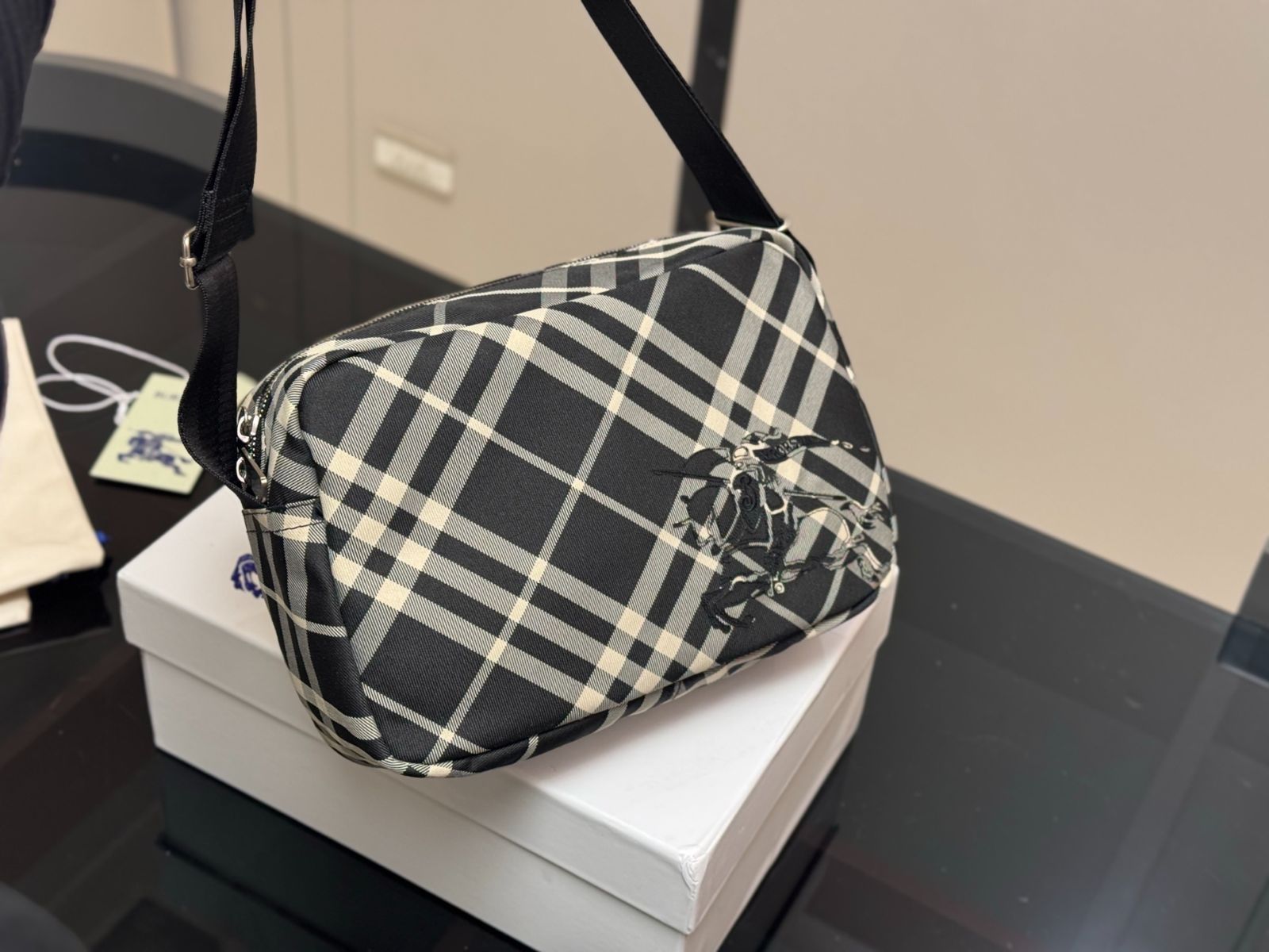 26×18cm 最新生地のグレーンチェック