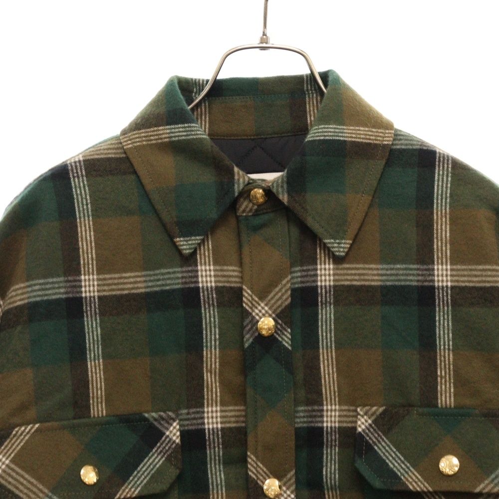 CELINE (セリーヌ) 22AW OVERSHIRT IN CHECKED COTTON オーバーサイズ