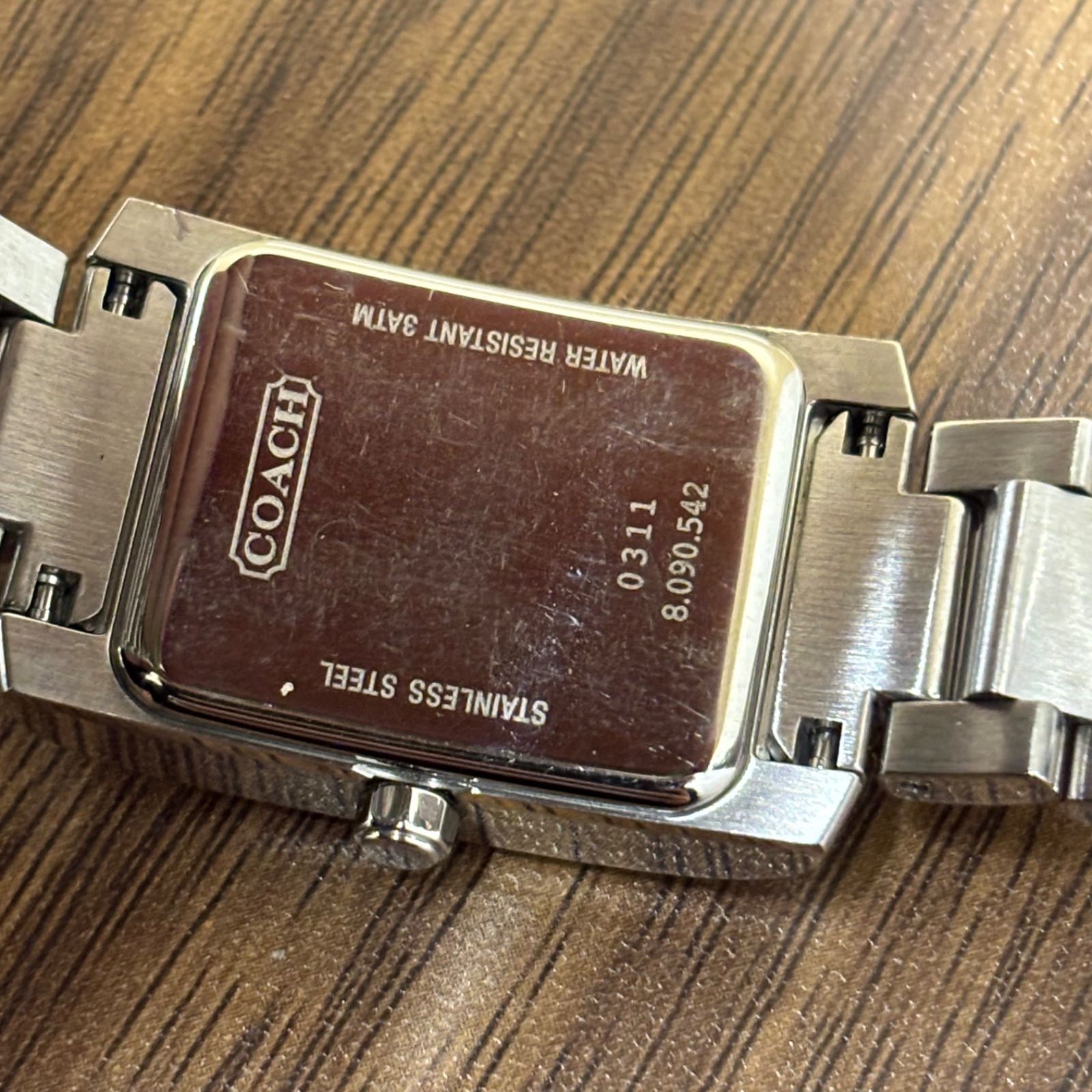 【未使用/新品電池】COACH コーチ ペアウォッチ シルバー 腕時計 COACH ペアウォッチ コーチ 腕時計 時計 コーチ時計 コーチ