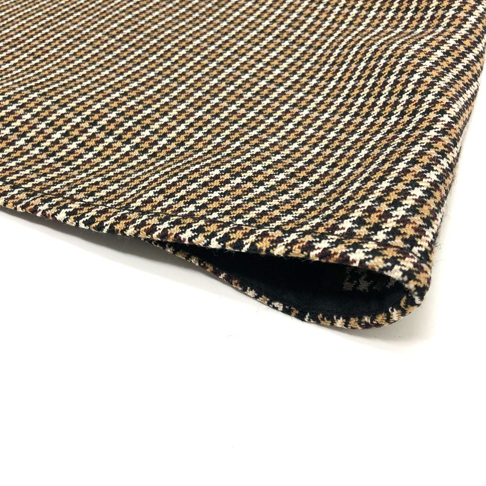LOUIS VUITTON ノースリーブ ワンピース 千鳥格子 千鳥柄 ルイヴィトン 千鳥格子 ファスナー ノースリーブ ワンピース コットン