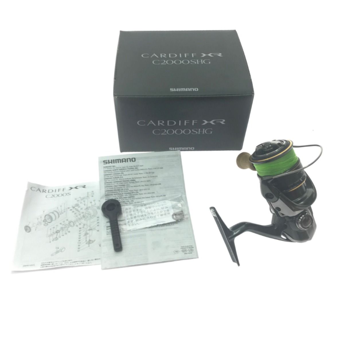 SHIMANO - ▼▼SHIMANO シマノ スピニングリール 23カーディフXR C2000SHG 046567 4969363046550_1.jpg