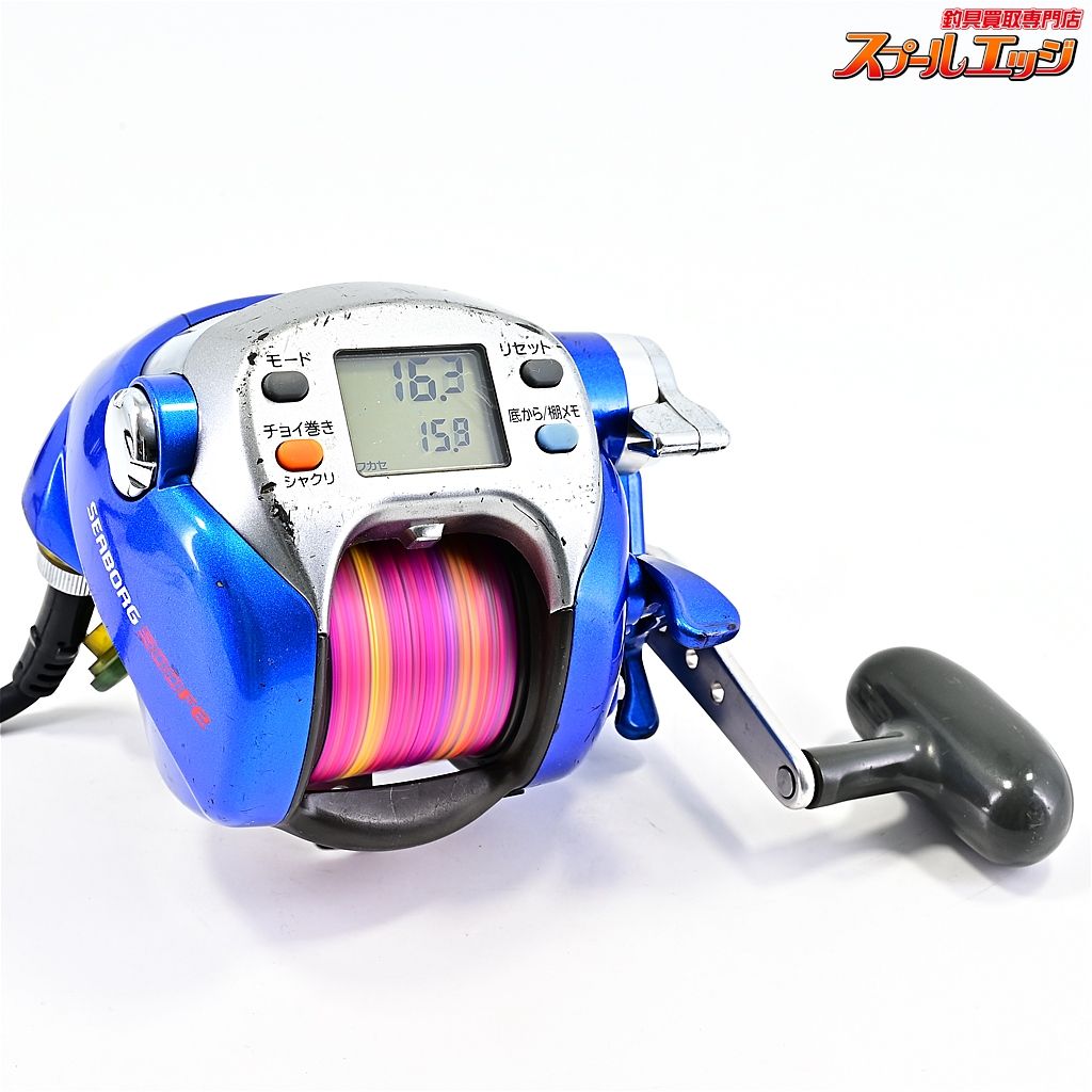 ダイワ シーボーグ500Fe 【ダイワ】 シーボーグ 500Fe 使用距離101.3km 使用時間167時間 DAIWA