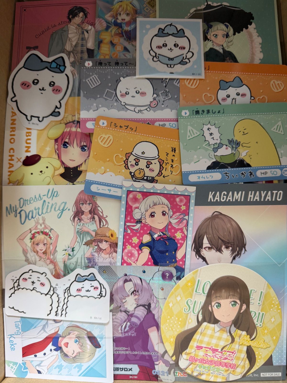 紙類 アニメ ゲーム まとめ売り 大量 コースター ポストカード カード
