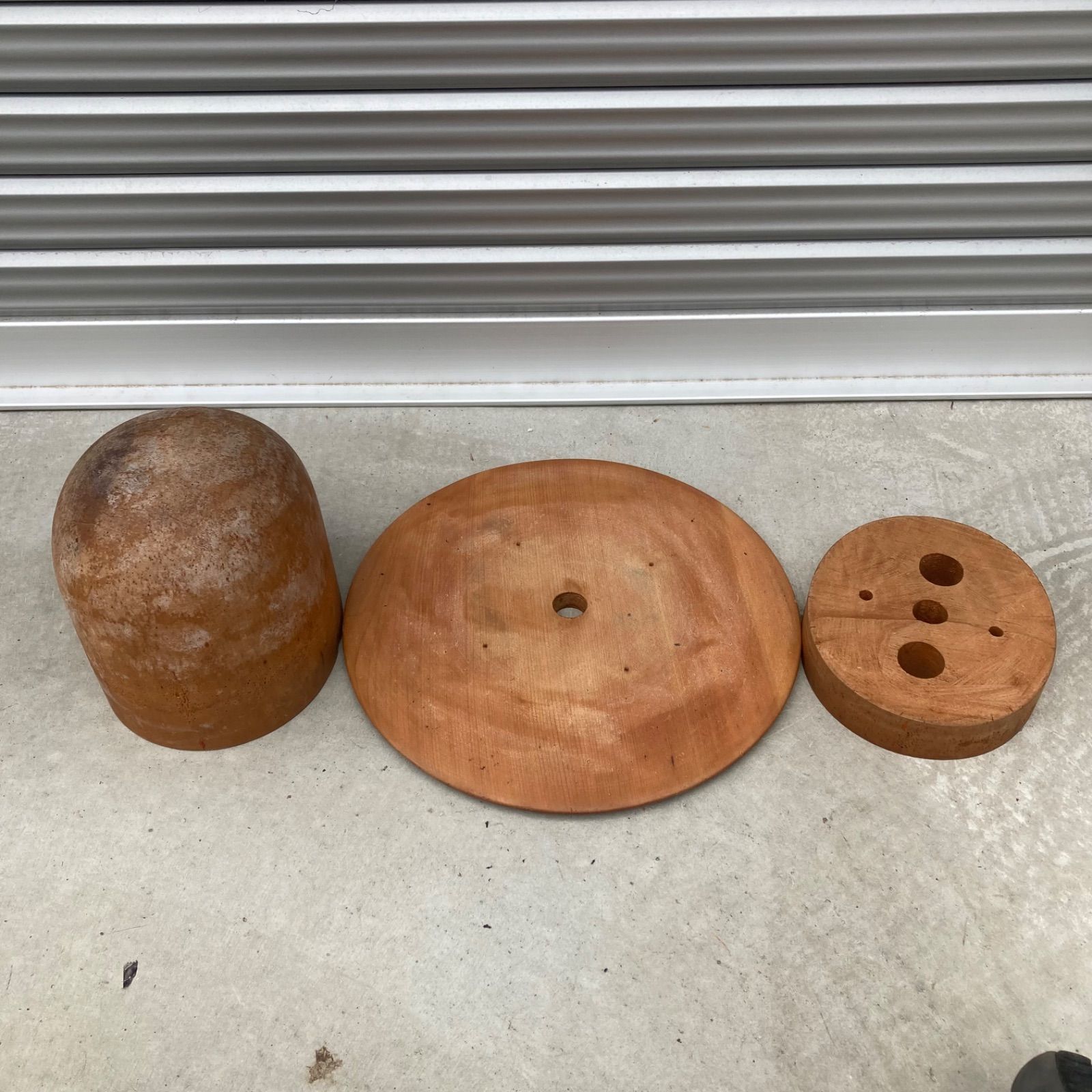 帽子 木型 クラウン ベン レコード 3点セット 57cm