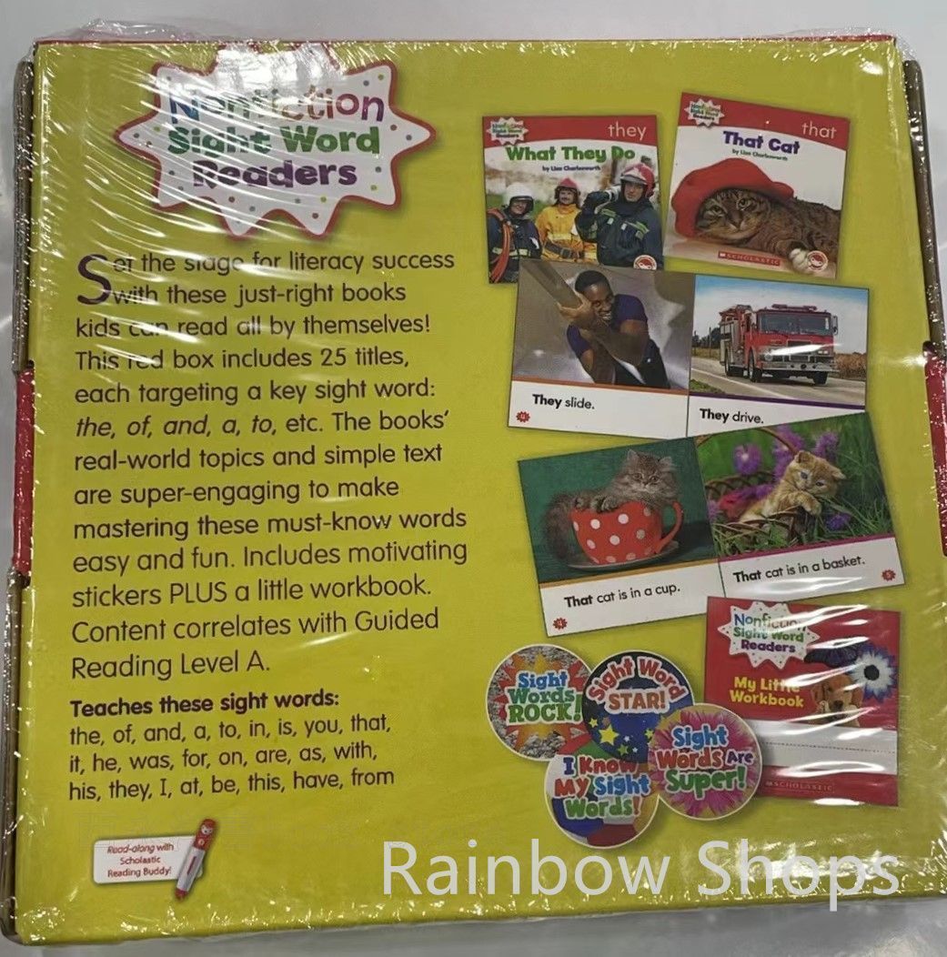Nonfiction Sight Word Readers英語絵本100冊セット 楽天市場】【特典付】 Nonfiction Sight Word Readers 4巻 100冊