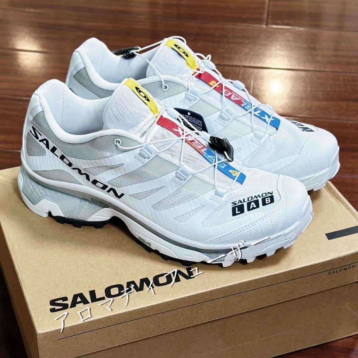 新品 箱付き 未使用 サロモン SALOMON XT-4 OG スニーカー