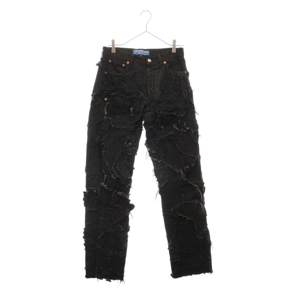 INNOCENCENYC (イノセンスニューヨーク) PATCHWORK DENIM PANTS 再構築 