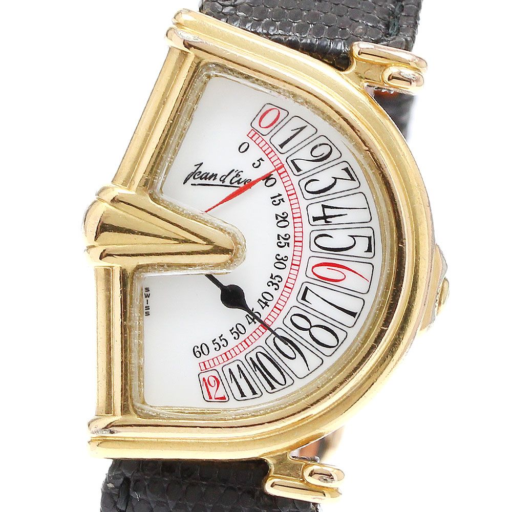 ジャンクジャンイブ Jean d Eve セクトラ レトログラード 手巻き メンズ_909720