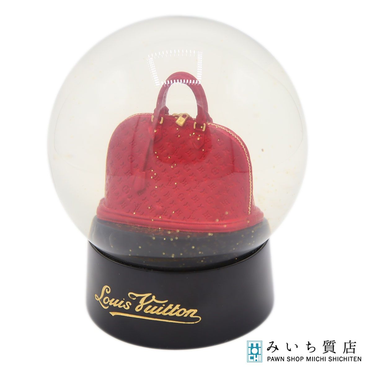 ルイ・ヴィトン 赤 スノードーム LOUIS VUITTON ルイヴィトンLOUIS