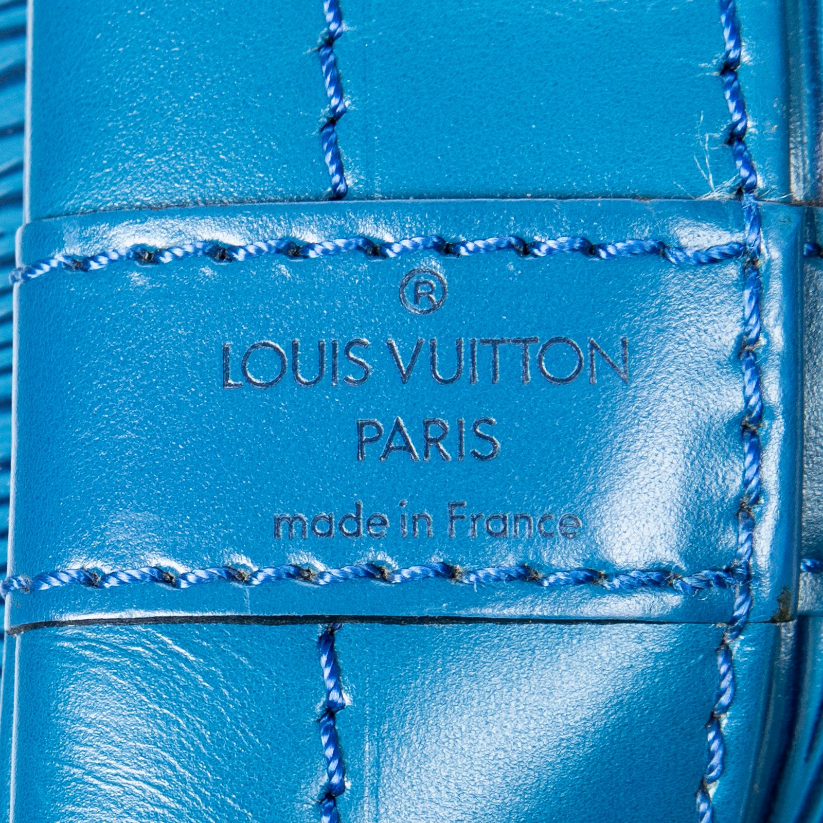 VUITTON ルイヴィトンノエ青エピAB