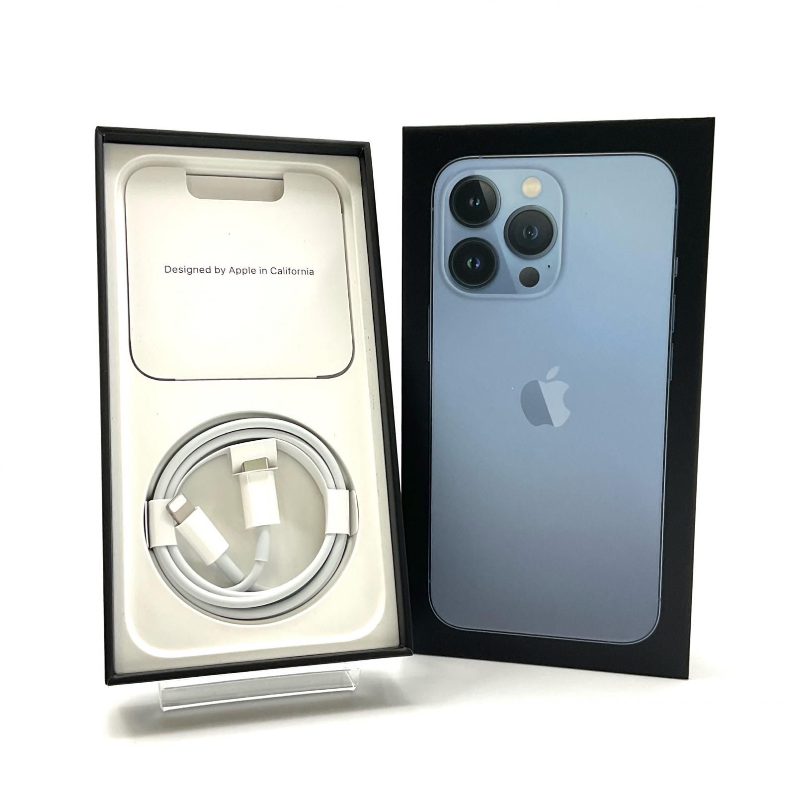 全額返金保証】【最速発送】Apple iPhone 13 Pro 128GB シエラブルー 