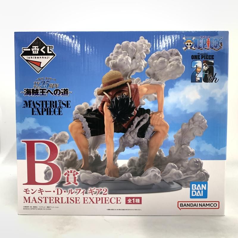 中古】一番くじ B賞 モンキー・D・ルフィ ギア2 MASTERLISE