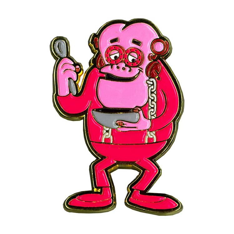 メール便発送】ピンバッジ アメリカン ラペル ピン（フランケン