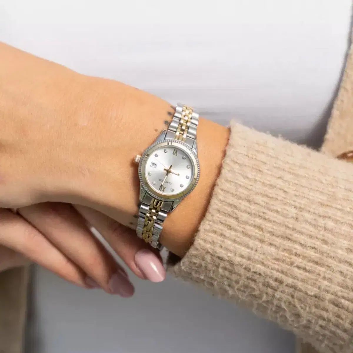 Sekonda レーディス クラシック 時計 2674G ローマ字 インデックス ツートーン