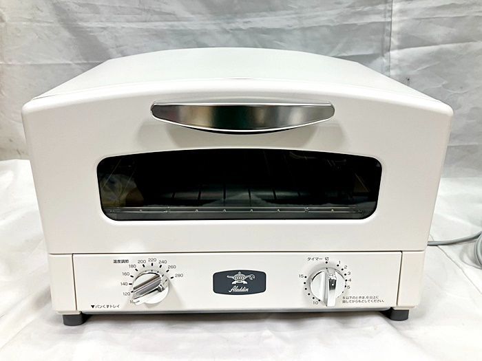 アラジン ALADDIN グラファイトトースター ホワイト ２枚焼きトースター 製 AET-GS13N|W 3852