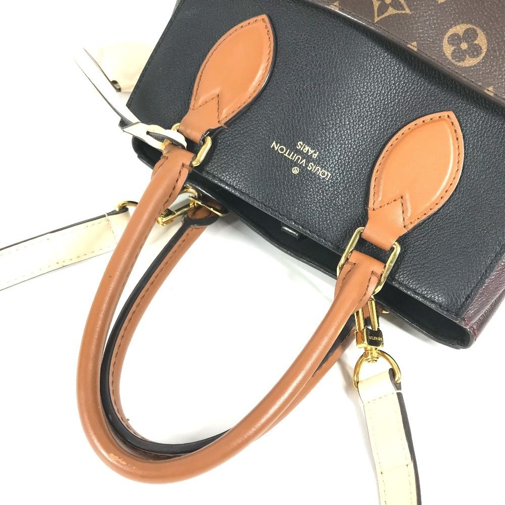 信じられる LOUIS VUITTON ルイヴィトン ハンドバッグ フォールドトートMM M45409 モノグラムキャンバス ブラウン