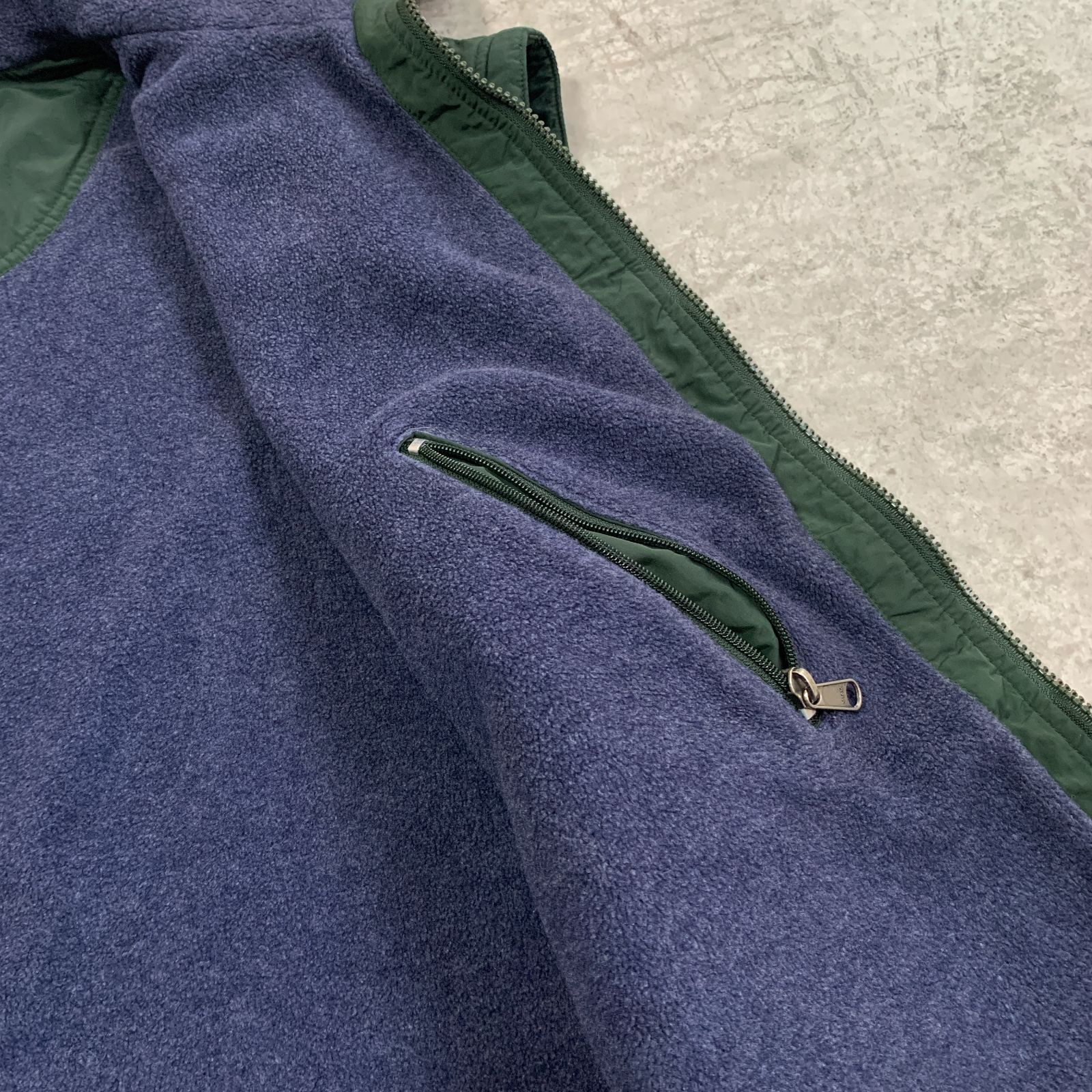 90s EMS Fleece Lined Nylon Vest イースタンマウンテンスポーツ 