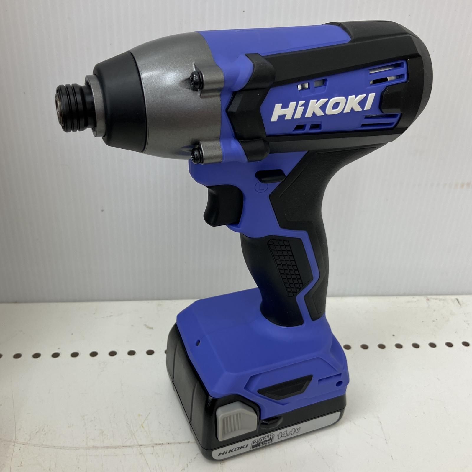 △△HiKOKI ハイコーキ 14.4Vコードレスインパクトドライバ 充電器・充 
