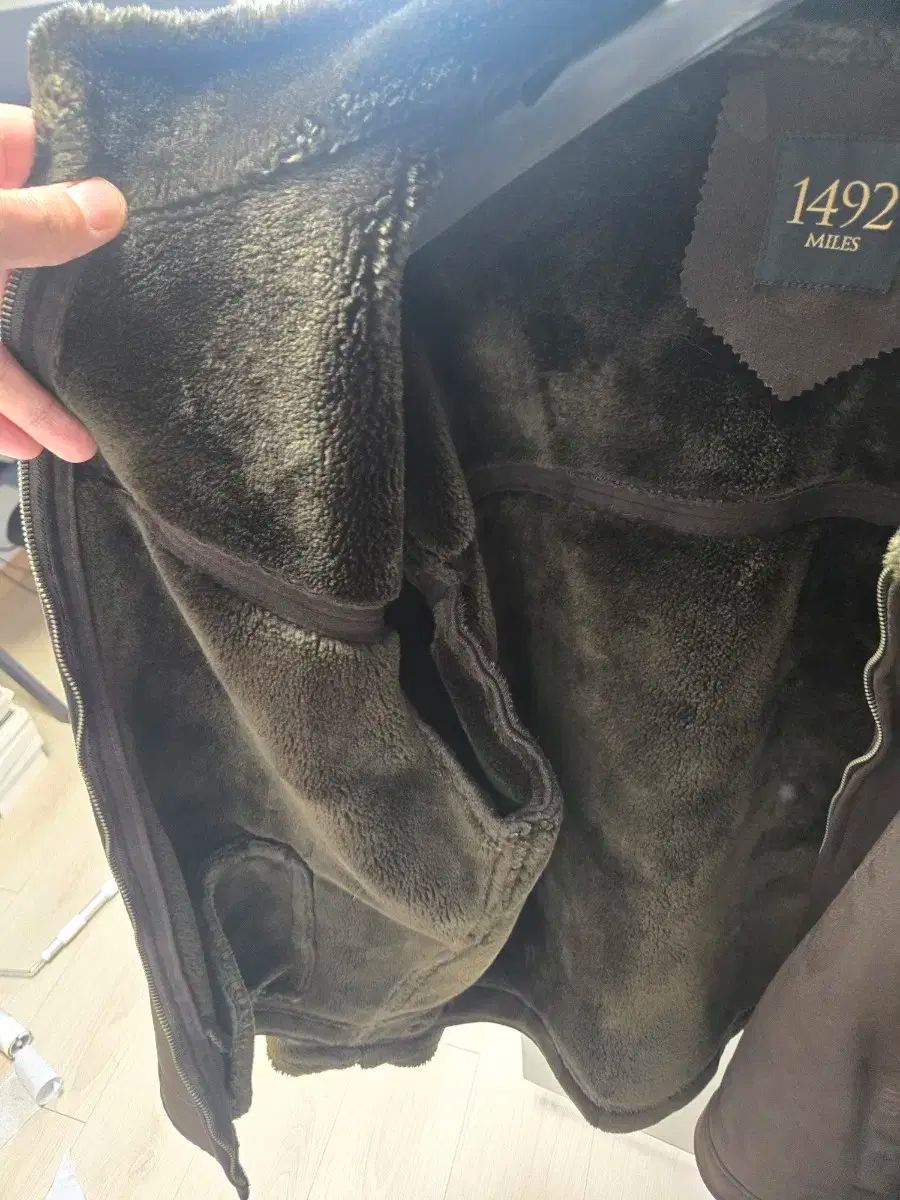 1492マイルス スウェード ムートン ジャケット 100 KANDAIZUMI_COM