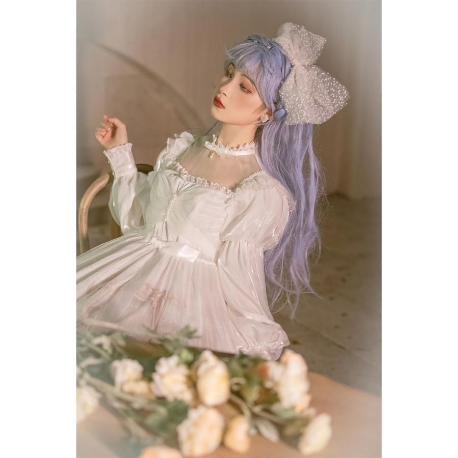 ロリータ ワンピース ゴスロリ コスプレ メイド服 ゴスロリ ロリータ ワンピース メイド セット レディース長袖 森ガール ロリータ 大きいサイズ ドレス cosplay