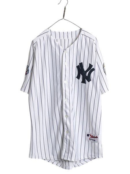 ヤンキース ベースボール シャツ メンズ XXL 程 MLB オフィシャル マジェスティック 大リーグ ユニフォーム 半袖シャツ 大きいサイズ
