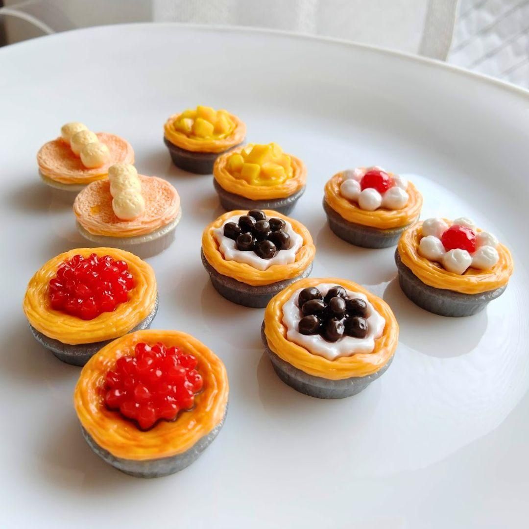 カップケーキ デコパーツ スイーツ お菓子 タルトケーキ 食品サンプル  