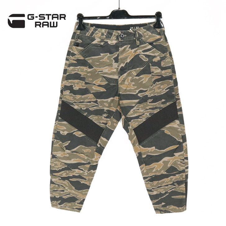 ☆G-STAR RAW ジースター☆カモフラ柄　パンツ☆ 65％オフ 新品 正規品 ジースターロゥ G-Star RAW パンツ 28