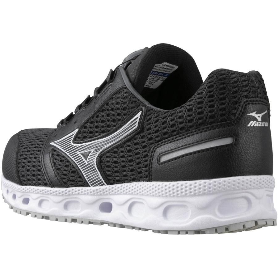 MIZUNO VH51L F1GA230609 ブラック×シルバー ミズノ 安全靴