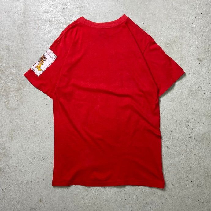 最新作即納【専用】80s Anvil オリバー ニューヨーク子猫ものがたり Tシャツ　赤 トップス