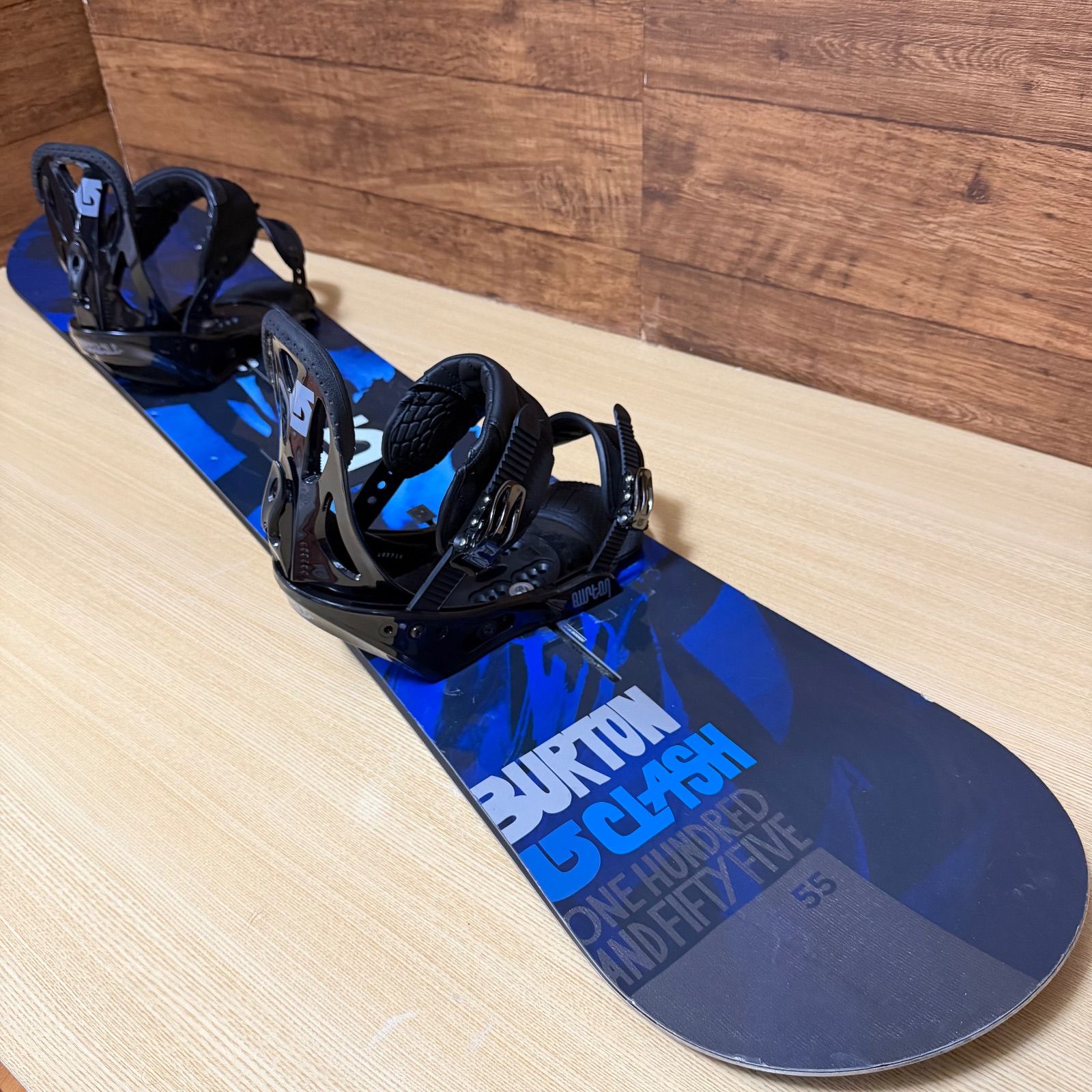 BURTON バートン メンズ スノーボード2点セット ボード 155cm バイン26〜29cm