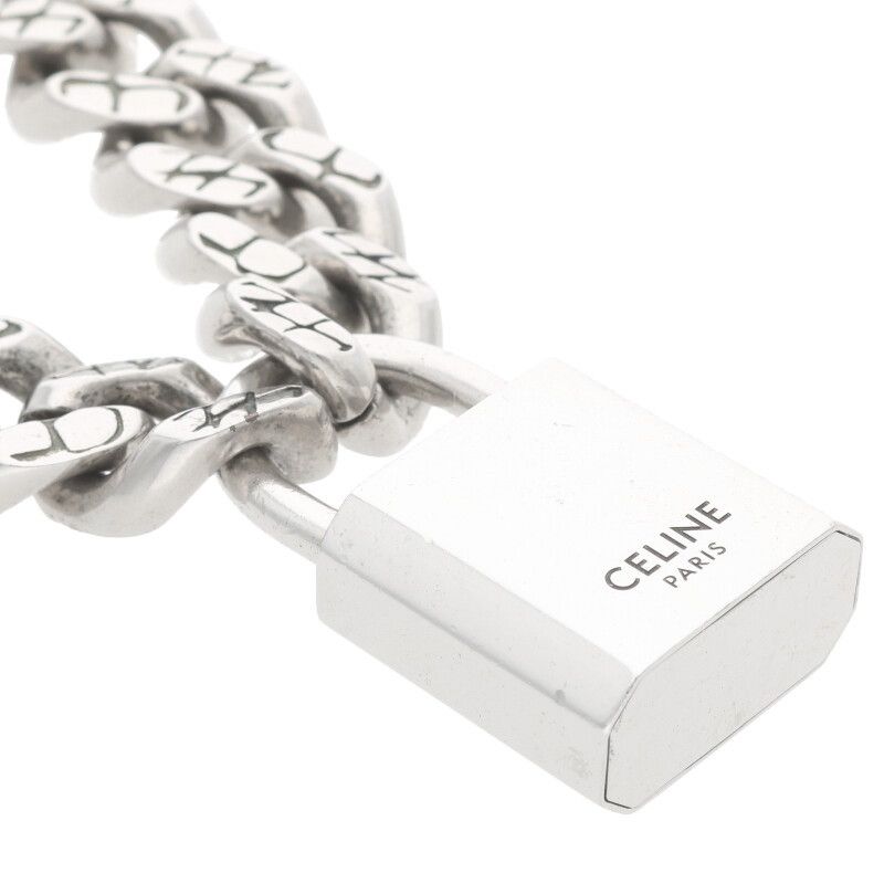 CELINE チェーンネックレス パドロック付き 21ssCELINE セリーヌ