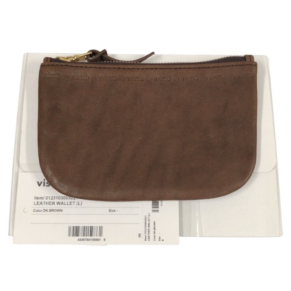 VISVIM ビズビム 品番 0123103003021 LEATHER WALLET (L) ケース 財布 正規品 / 51188 VISVIM ビズビム 品番 0123103003021 LEATHER WALLET (L) コインケース