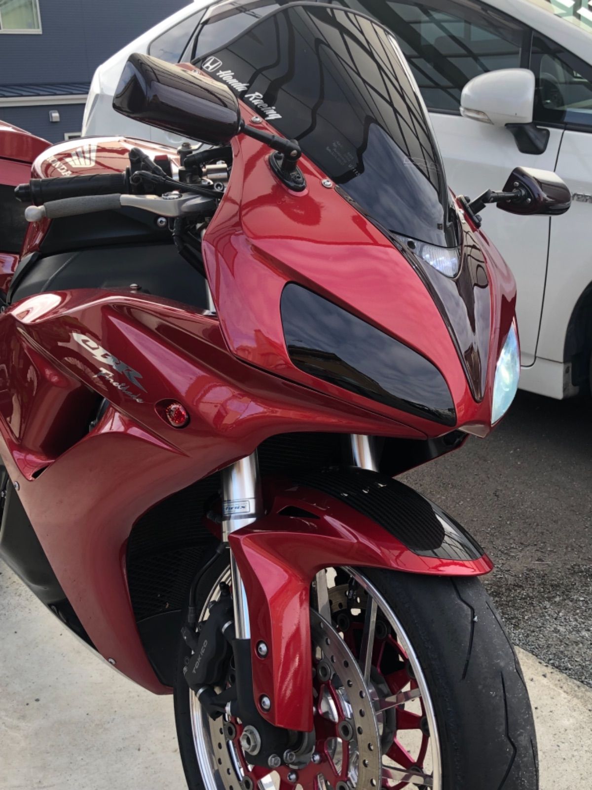 cbr1000rr sc57 ヘッドライトカバー - メルカリ