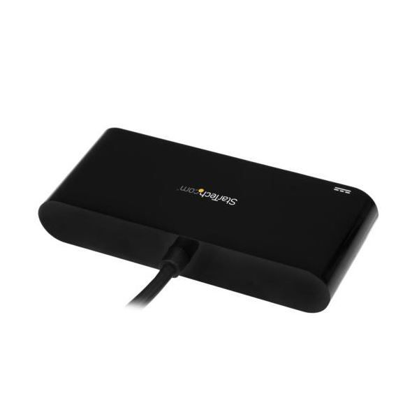 USB-C接続ギガビット有線LANアダプタ 3ポートUSB3.0ハブ搭載