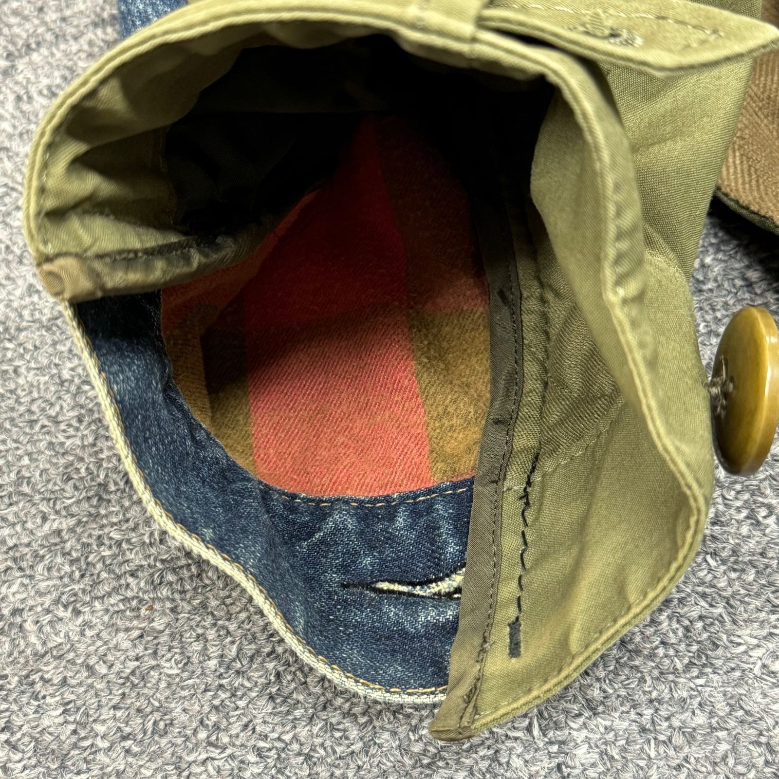 sacai 19AW DENIM DOCKING MODS COAT デニム ドッキング 再構築