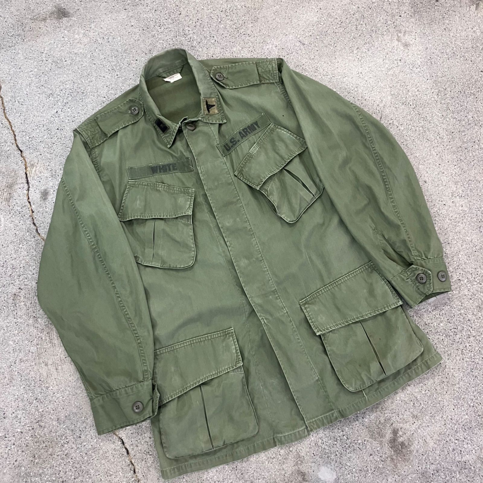 ジャングルファティーグ 3rd 前期 ノンリップ X-Small-Regular 実物