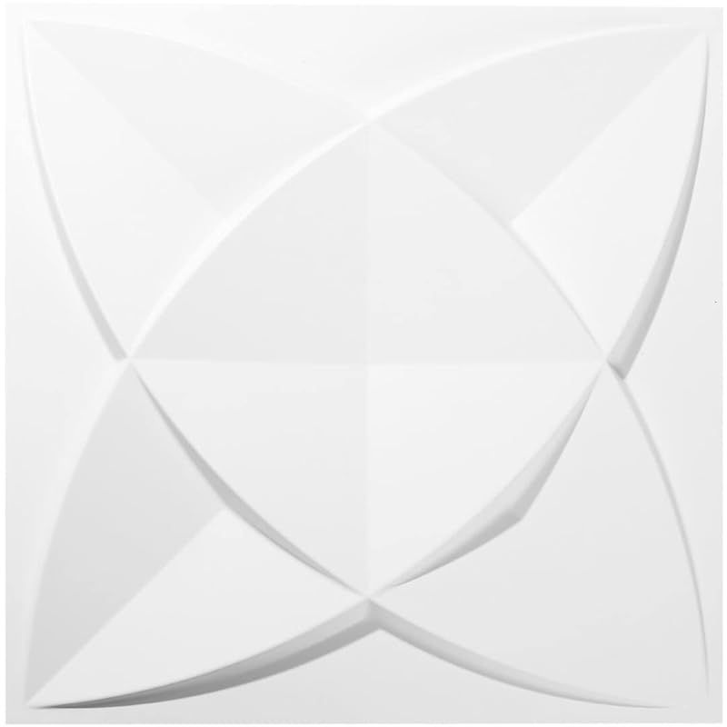 ISL 3Dウォールパネル(PVC製・難燃仕様) リンクサークル(スモール) 30cm×30cm 6枚セット 1