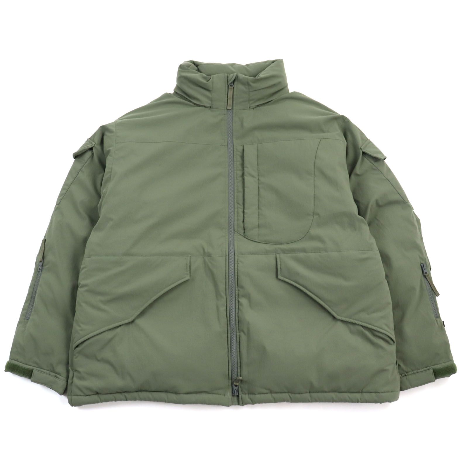 美品○DAIWA PIER39 ダイワピア39 22AW BW-22022W TECH PADDING MIL JACKET レイヤリングシステム  スタンドカラー フード入り ライナージャケット/ダウンジャケット カーキグリーン XL 正規品 メンズ - メルカリ