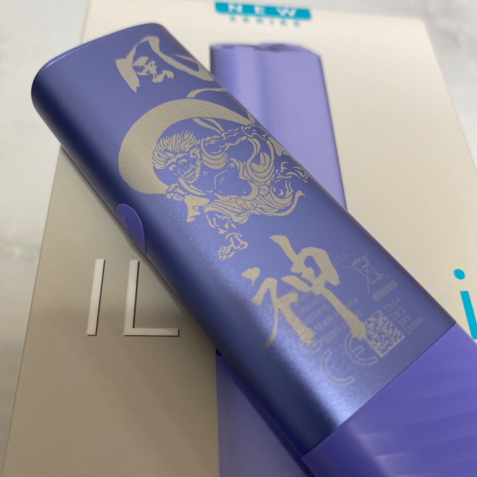 風神 雷神 デザイン レーザー加工 iQOS ILUMA i ONE