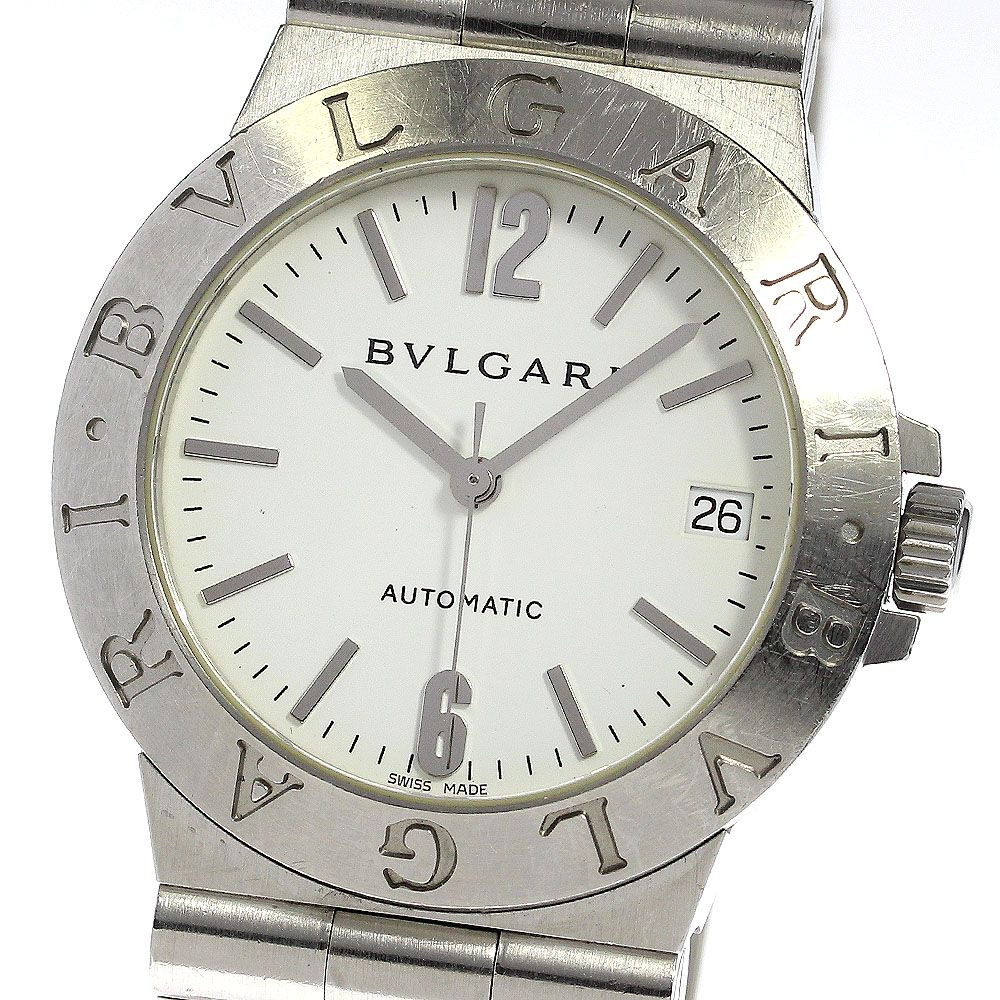 ブルガリ BVLGARI LCV35S ディアゴノ スポーツ デイト 自動巻き メンズ