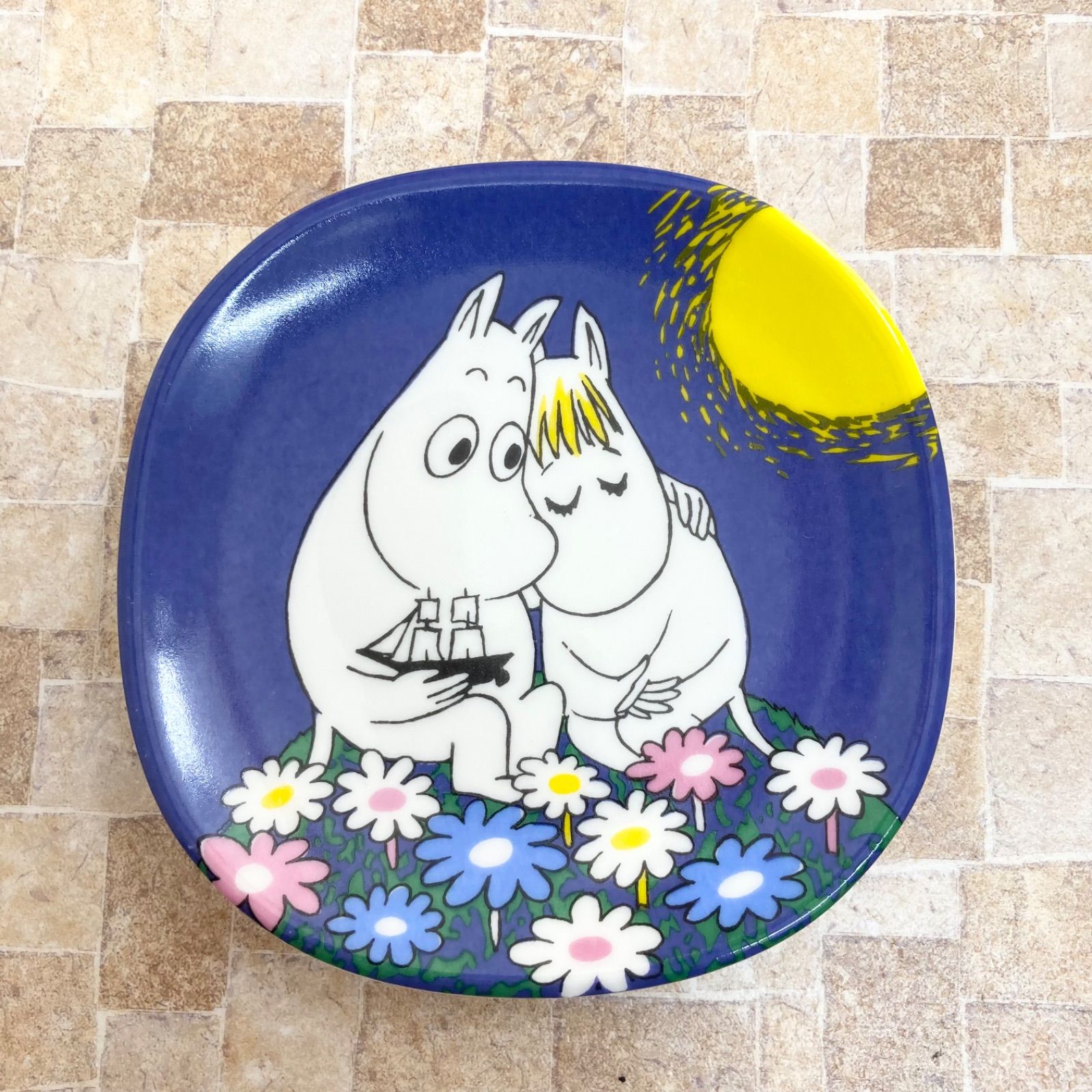 新品 レア アラビア ムーミン スナフキン プレート 絵皿 廃盤 ARABIA