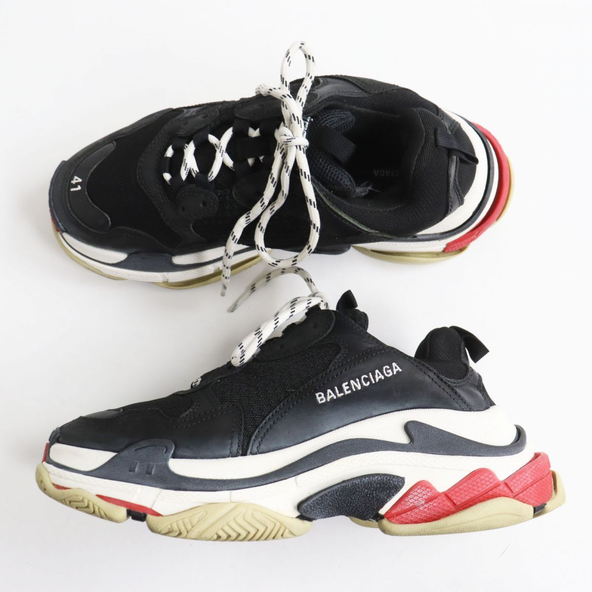 ドンドン見直し】良品○BALENCIAGA バレンシアガ トリプルS 533882