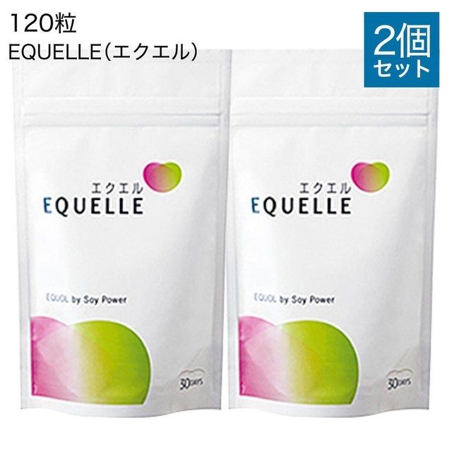 EQUELLE エクエルパウチ エクオール (120粒入) × ?袋健康補助食品 ...