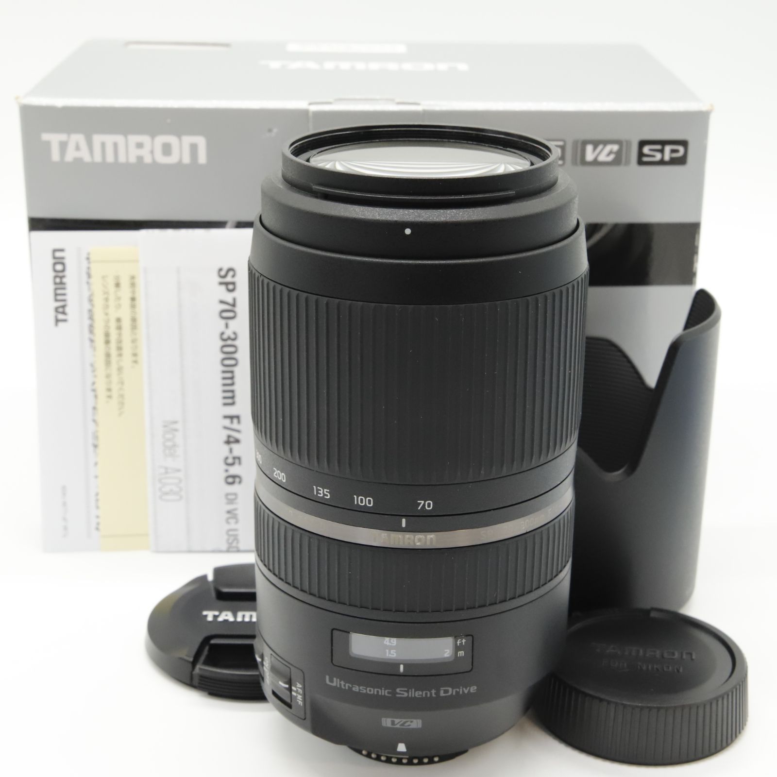 □美品□ TAMRON 望遠ズームレンズ SP 70-300mm F4-5.6 Di VC USD TS ニコン用 フルサイズ対応 A030N -  メルカリ