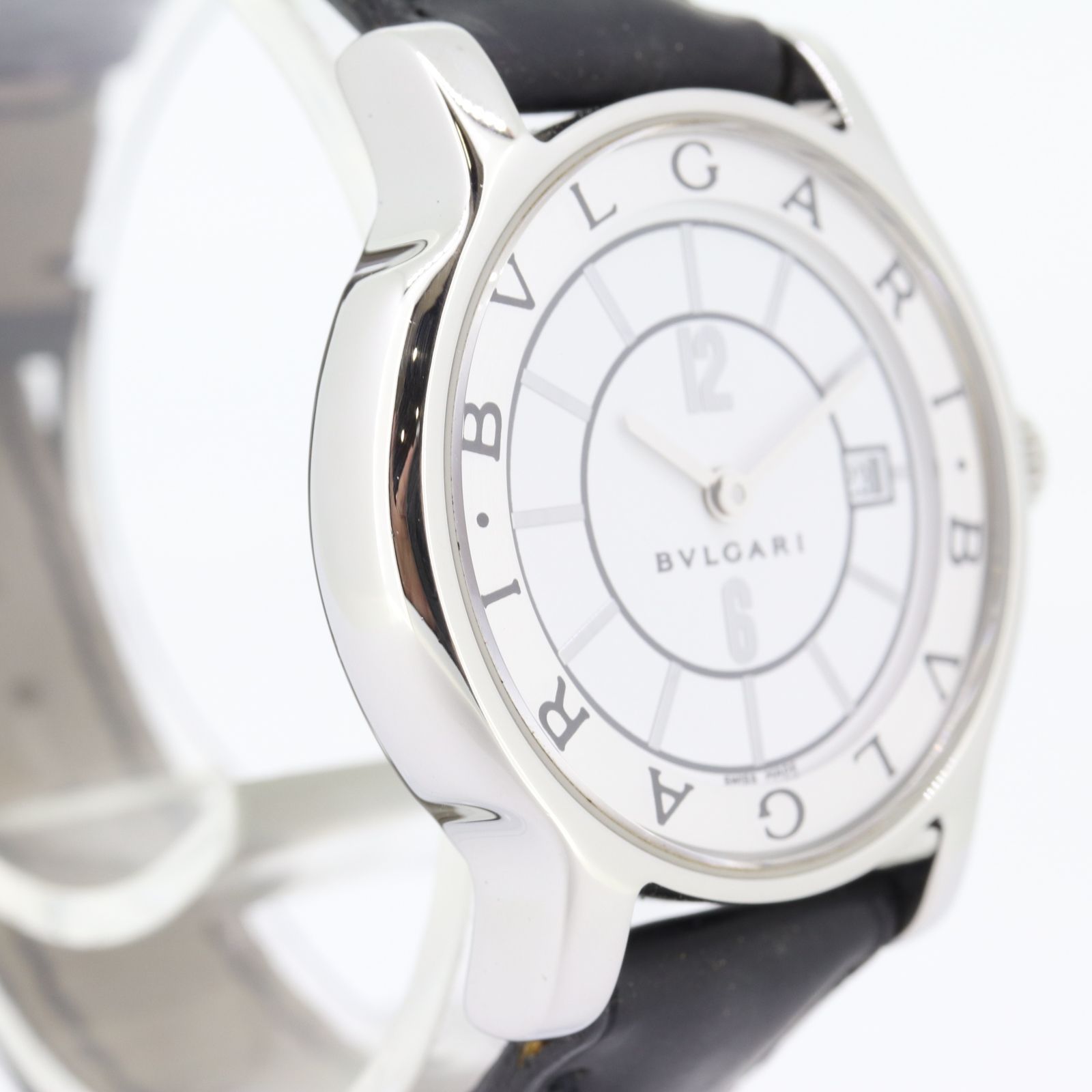 ブルガリ ソロテンポ 腕時計 時計 ステンレススチール ST29S ユニ