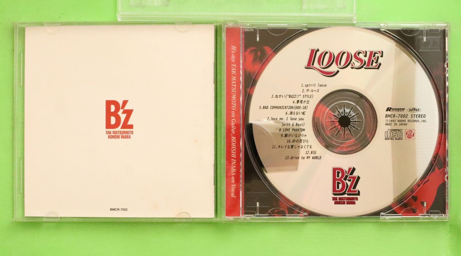 国内盤CD☆ビーズ/B'z□ LOOSE □4938068100805/BMCR-7002【国内盤