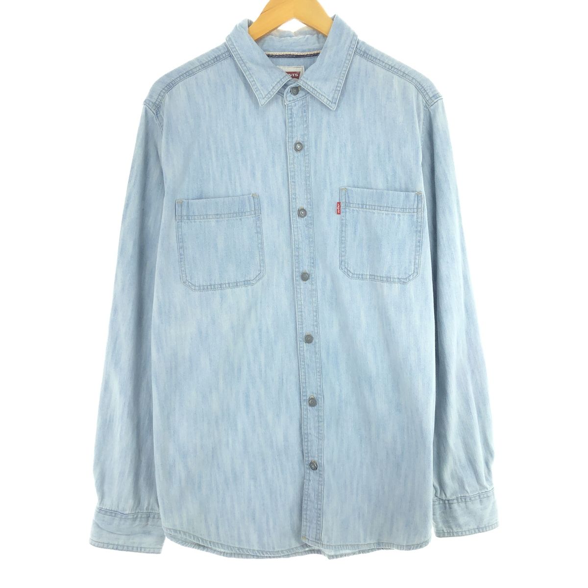古着 リーバイス Levi's 長袖 デニムシャツ メンズL/eaa409784