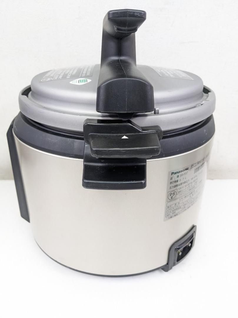 Panasonic SR-P37　2017年製 Panasonic SR-P37 電気圧力鍋 2017年製 - メルカリ